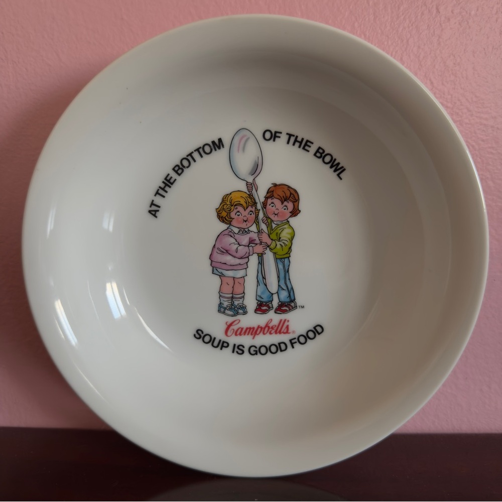 Vintage Campbell’s Kids Soup Bowl Anchor Dinnerware Japan 16 oz